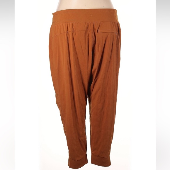Athleta Trekkie North Jogger Athletic Pants Rust Orange Women’s Plus Size 26 - Picture 6 of 6